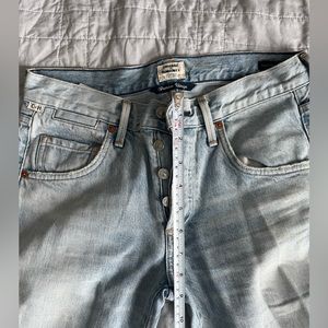 Citizens of humanity size 24 Emerson slim boyfriend
